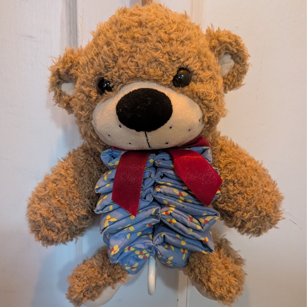 Prestige Toys Little‎ Suzys Zoo Musical Pull Teddy Bear Rock a Bye Baby Crib Toy